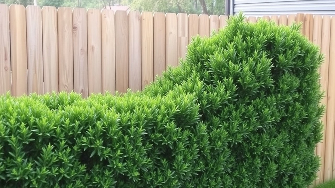 fast growing shrubs trees for privacy hedges