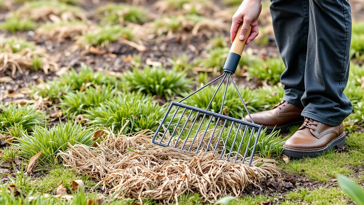 managing thatch in your lawn simple thatch management