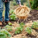 how mulching improves soil health and saves water