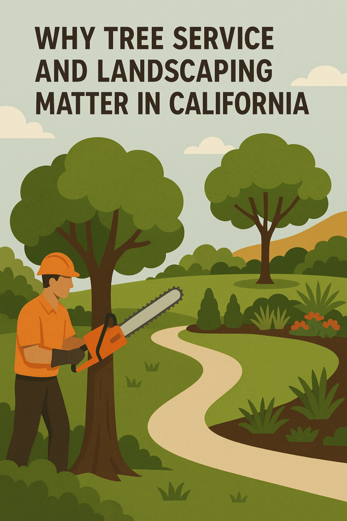 Why Tree Service and Landscaping Matter in California