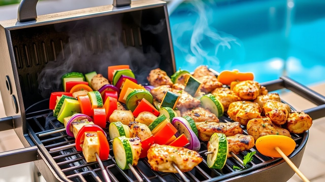 12 delicious poolside dinner ideas for effortless summer evenings