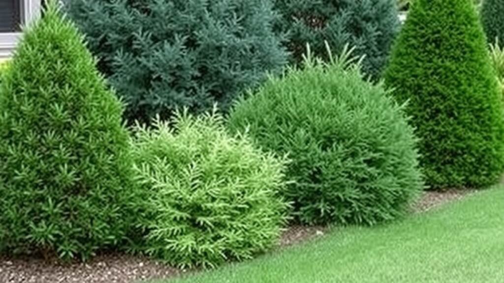 best evergreen trees and shrubs for year round privacy