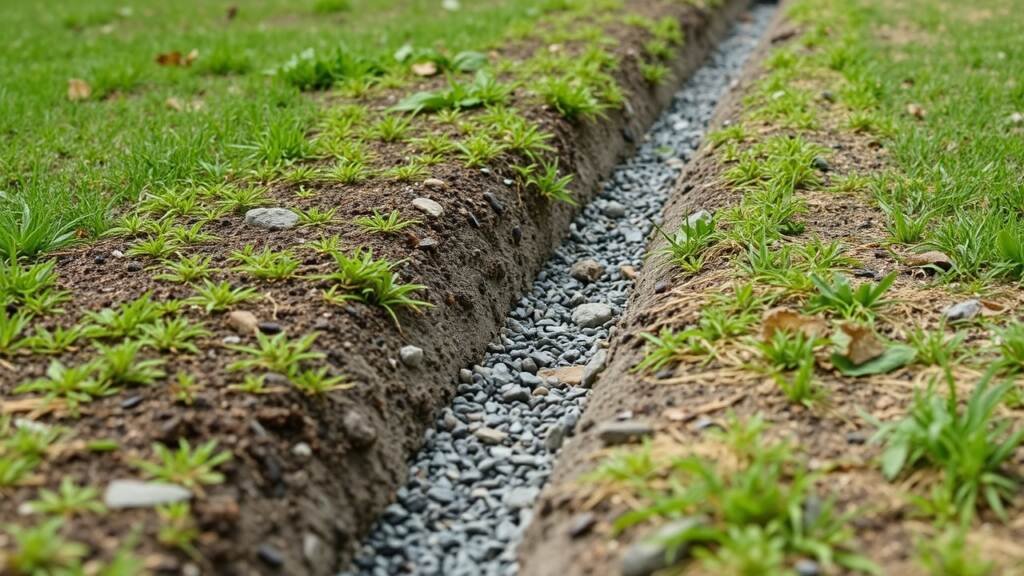 diy yard drainage landscape drainage solutions systems