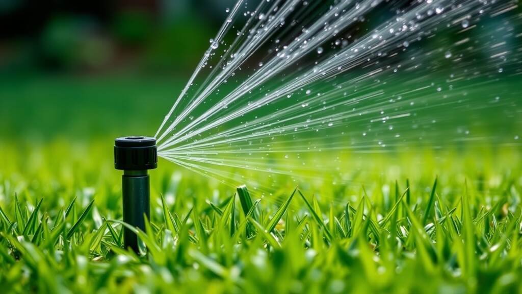 lawn landscape irrigation system service by irrigation specialists